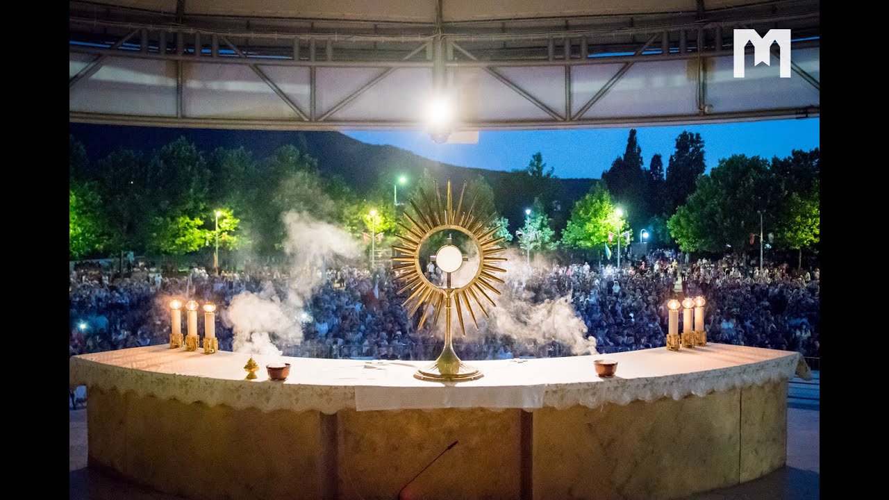 Адорація. 41-а річниця об’явлень Цариці миру в Меджуґор’є 25.6.2022