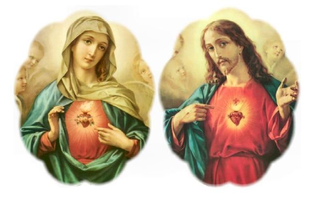 МОЛИТВА ПОСВЯТИ НАЙСВЯТІШОМУ СЕРЦЮ ІСУСА ТА НЕПОРОЧНОМУ СЕРЦЮ МАРІЇ